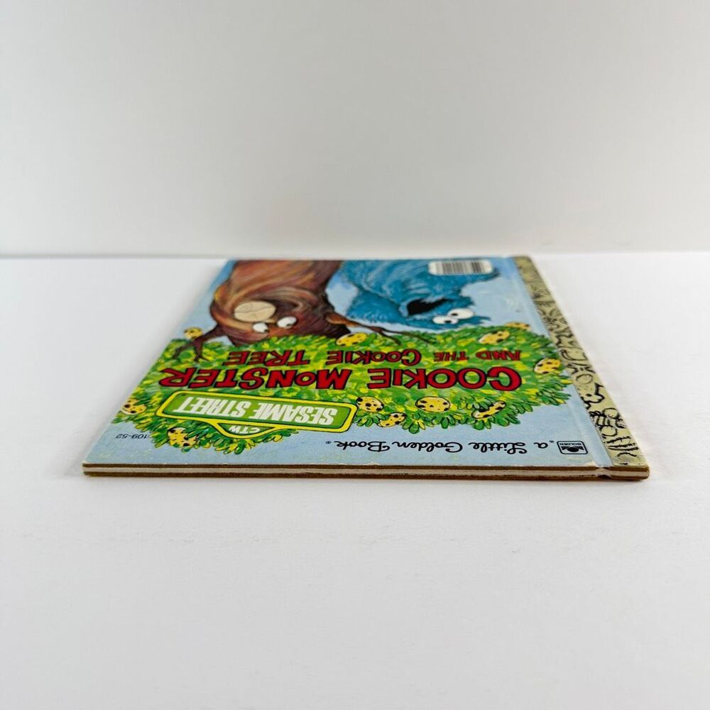 2/$6 Sesame Street Cookie Monster and the Cookie Tree book, Little Golden (HC) - Picture 12 of 12